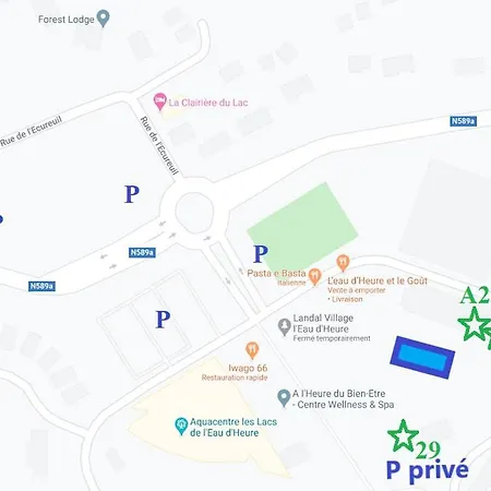 Διαμέρισμα Lacs De L'eau D'heure B25 *